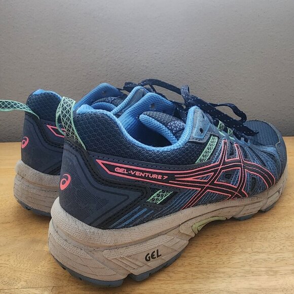 ASICS GEL-Venture 7 Peacoat Athletic Running Sneaker Shoes Womens Sz 8 - Picture 2 of 13